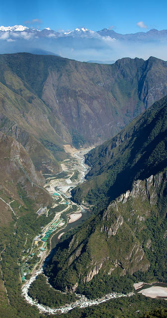 Urubamba river valley