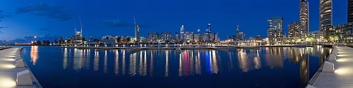 Docklands viewed at night (2005)
