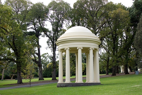 Rotunda in Fitzroy Gardens