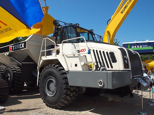 Terex Trucks TA400 Mining Myanmar 2014