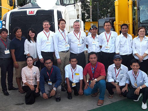 Terex Trucks TA400 Mining Myanmar 2014