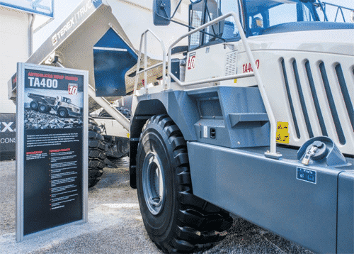 Bauma 2016 Terex Trucks