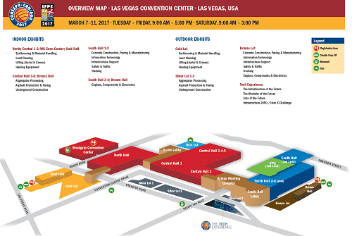 Overview Map Conexpo