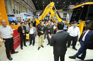 Building Construction Technology Expo JCB exhibitor