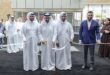 VIP guests cutting the ribbon at the Build Your House Exhibition opening ceremony in Qatar