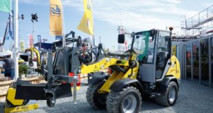 construction machine at Nordbau