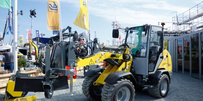 construction machine at Nordbau