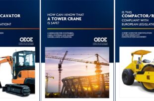 The platform for compliant construction machinery