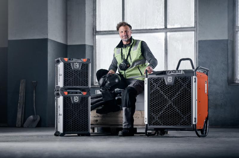 Husqvarna’s A25, A45 and A100 air cleaners