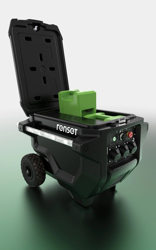 Renset power station